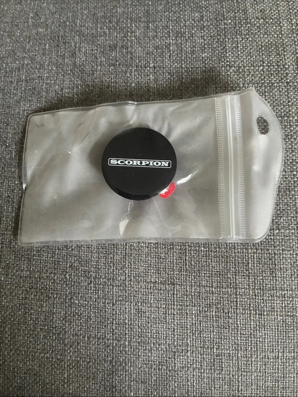 Scorpion Black Phone Grip & Stand with Adhesive